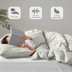 Parure de lit style bohème plissée Chelsea Square Evans Pinch