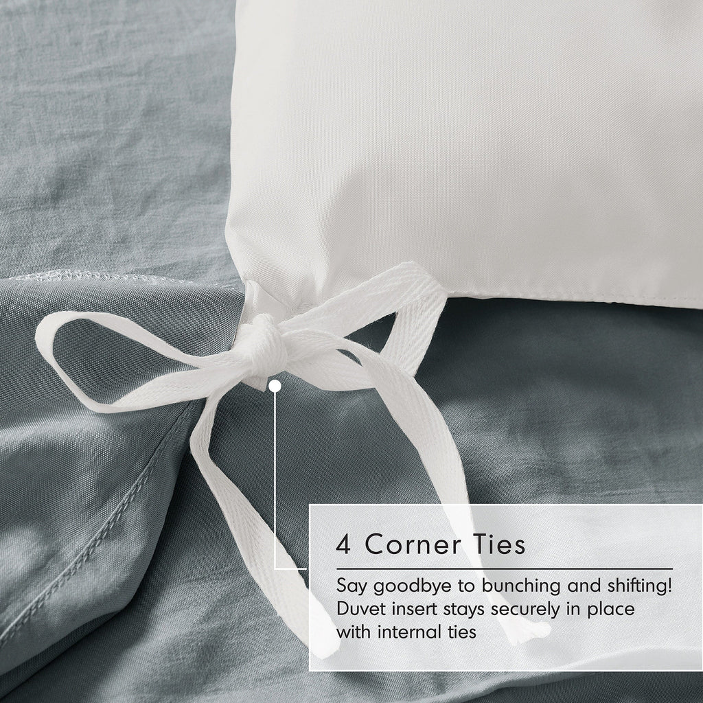 Parure de lit style bohème plissée Chelsea Square Evans Pinch