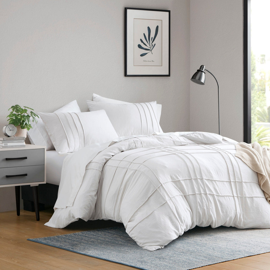 Parure de lit style bohème plissée Chelsea Square Evans Pinch