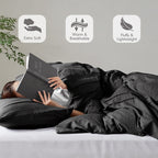 Parure de lit style bohème plissée Chelsea Square Evans Pinch