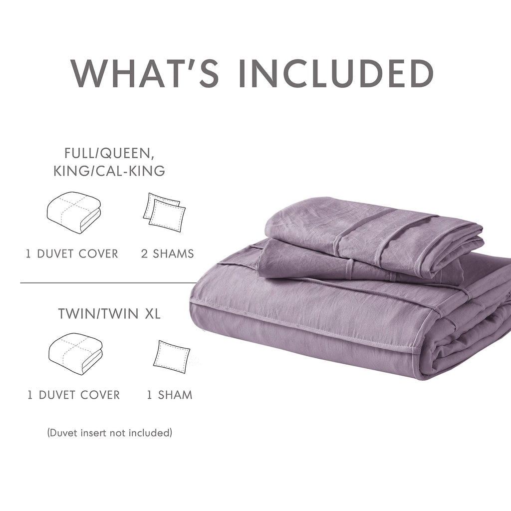 Parure de lit style bohème plissée Chelsea Square Evans Pinch