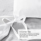 Parure de lit style bohème plissée Chelsea Square Evans Pinch