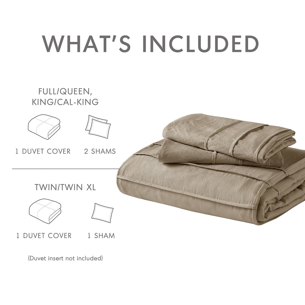 Parure de lit style bohème plissée Chelsea Square Evans Pinch