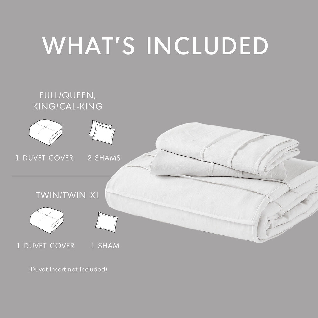 Parure de lit style bohème plissée Chelsea Square Evans Pinch