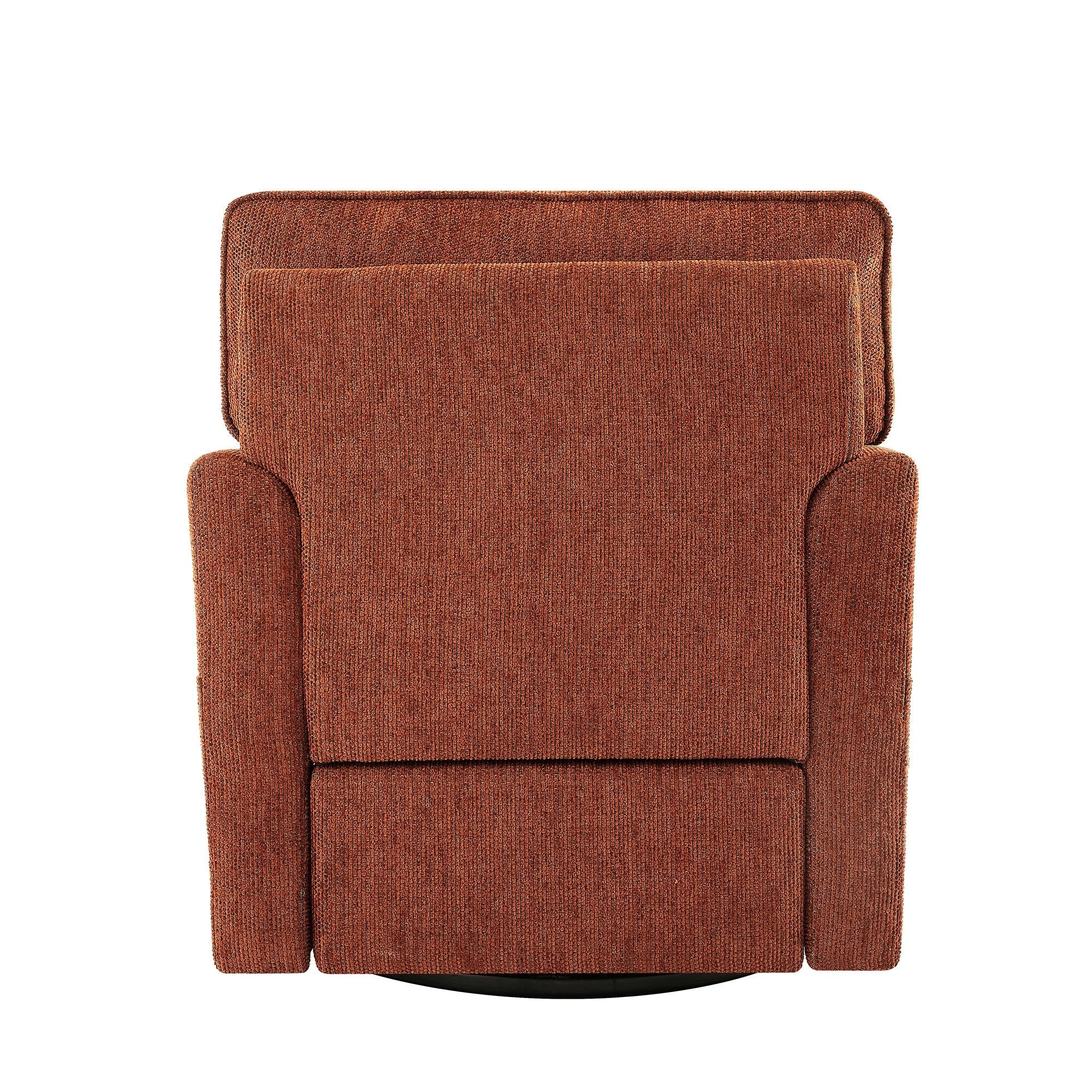 Fauteuil pivotant à 360° en chenille, fauteuil moderne avec poches latérales, fauteuil pivotant, fauteuil inclinable ergonomique pour chambre à coucher
