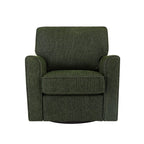 Fauteuil pivotant à 360° en chenille, fauteuil moderne avec poches latérales, fauteuil pivotant, fauteuil inclinable ergonomique pour chambre à coucher
