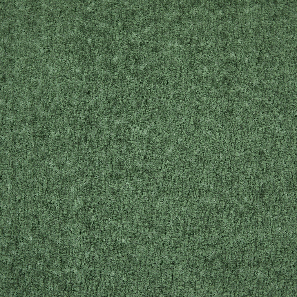 Fauteuil d'appoint en chenille, fauteuil rond avec base pivotante à 360 degrés et 3 coussins amovibles