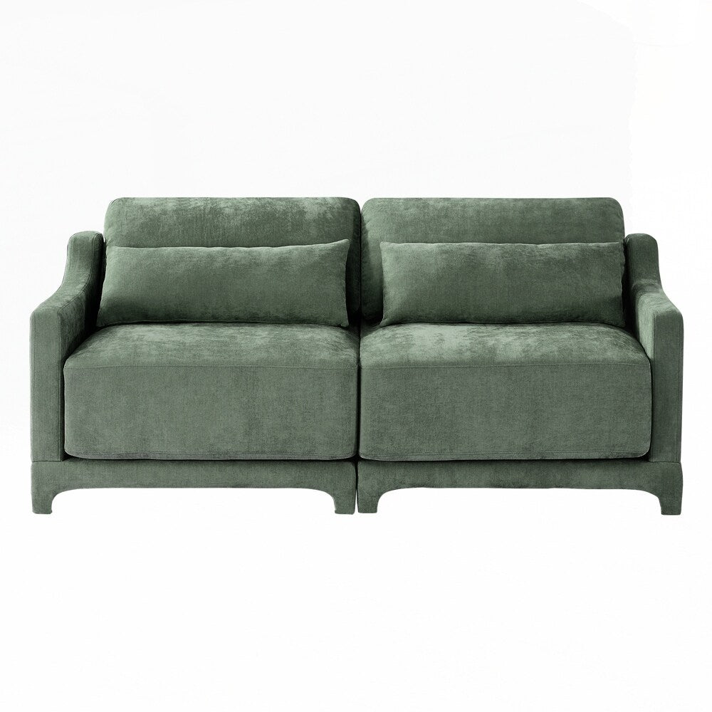 Canapé en tissu chenille