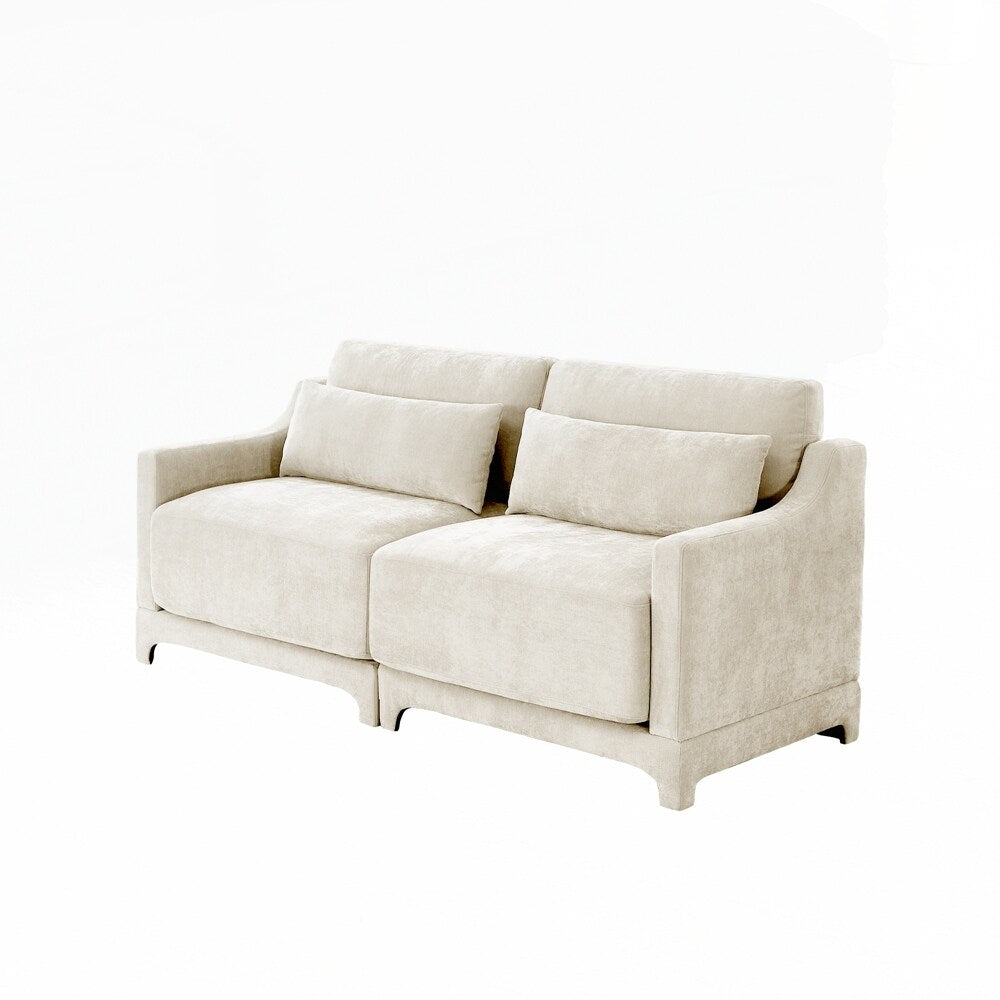 Canapé en tissu chenille