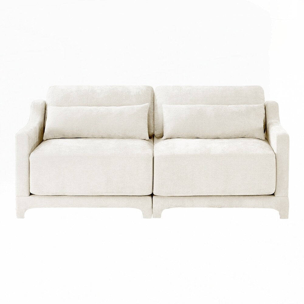 Canapé en tissu chenille