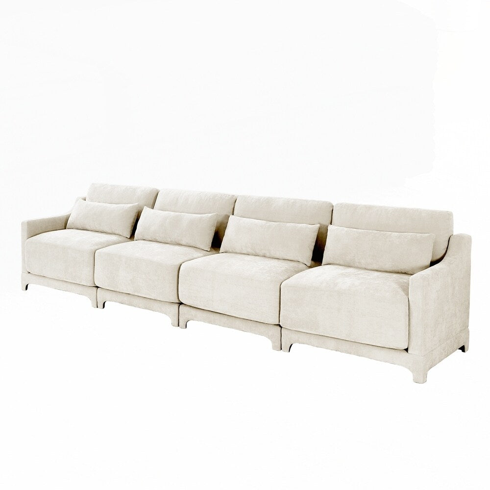 Canapé en tissu chenille