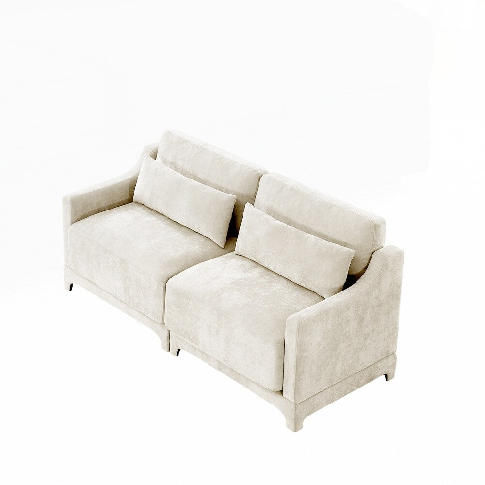 Canapé en tissu chenille