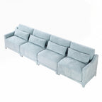 Canapé en tissu chenille