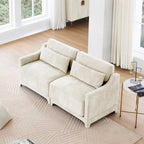 Canapé en tissu chenille