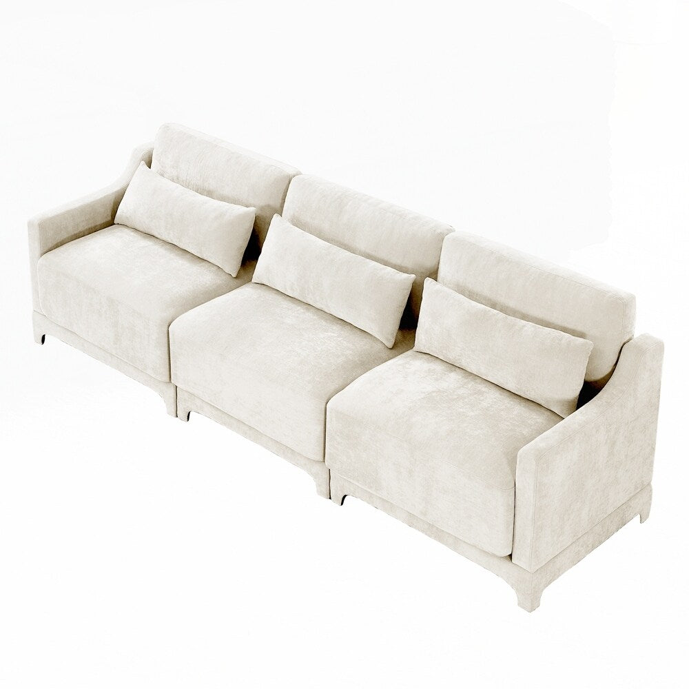 Canapé en tissu chenille