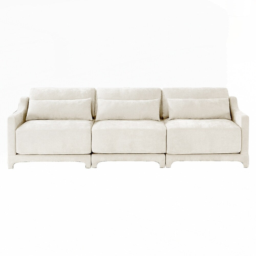 Canapé en tissu chenille