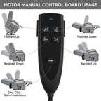 Fauteuil inclinable relevable en chenille