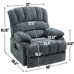 Fauteuil inclinable électrique en chenille