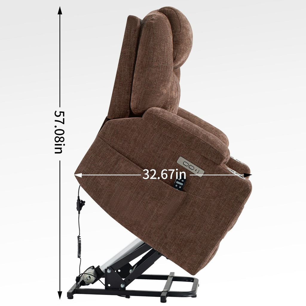 Fauteuil inclinable électrique en chenille