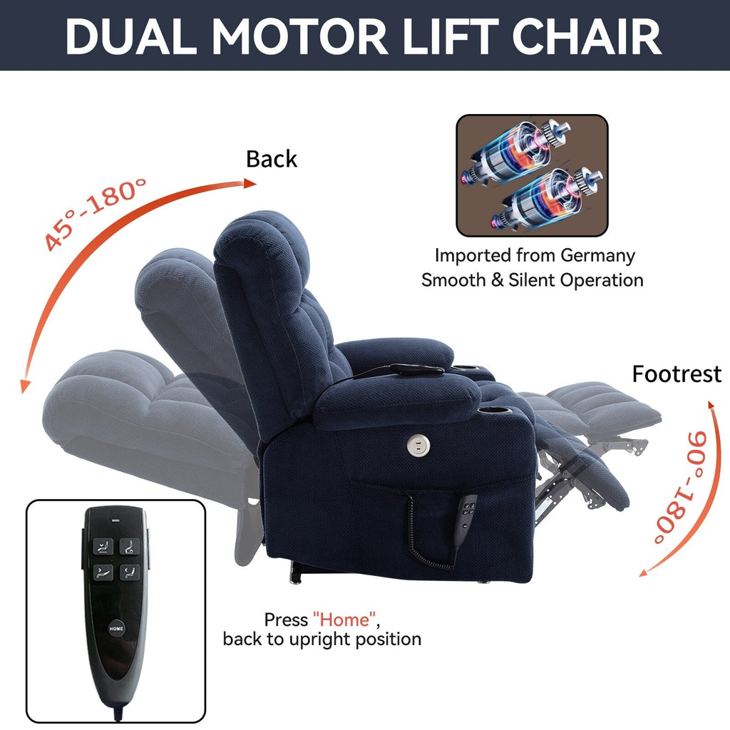 Fauteuil inclinable électrique en chenille