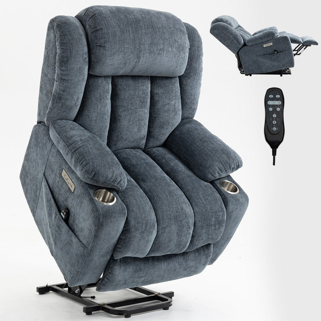 Fauteuil inclinable électrique en chenille