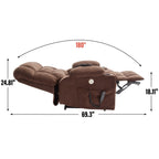 Fauteuil inclinable électrique en chenille