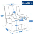 Fauteuil inclinable électrique en chenille
