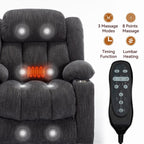 Fauteuil inclinable électrique en chenille