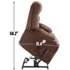 Fauteuil inclinable électrique en chenille