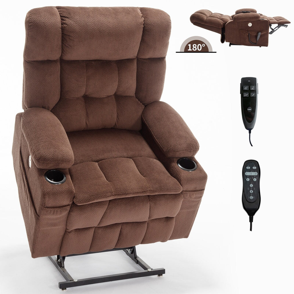 Fauteuil inclinable électrique en chenille