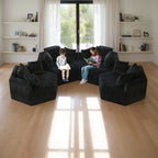 Canapé-lit simple en chenille avec coussin de dossier