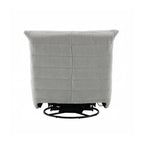 Fauteuil inclinable manuel rembourré en chenille avec pivot