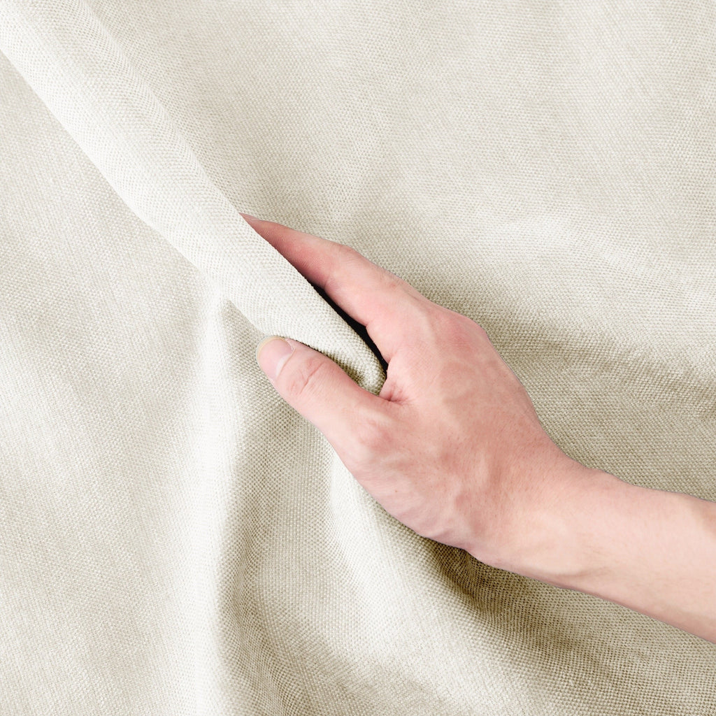 Canapé deux places en tissu chenille