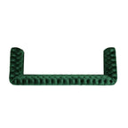 Canapé Chesterfield 3 places capitonné à boutons avec têtes de clous