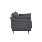 Christopher Knight Home - Canapé 2 places avec pieds en métal et coussins