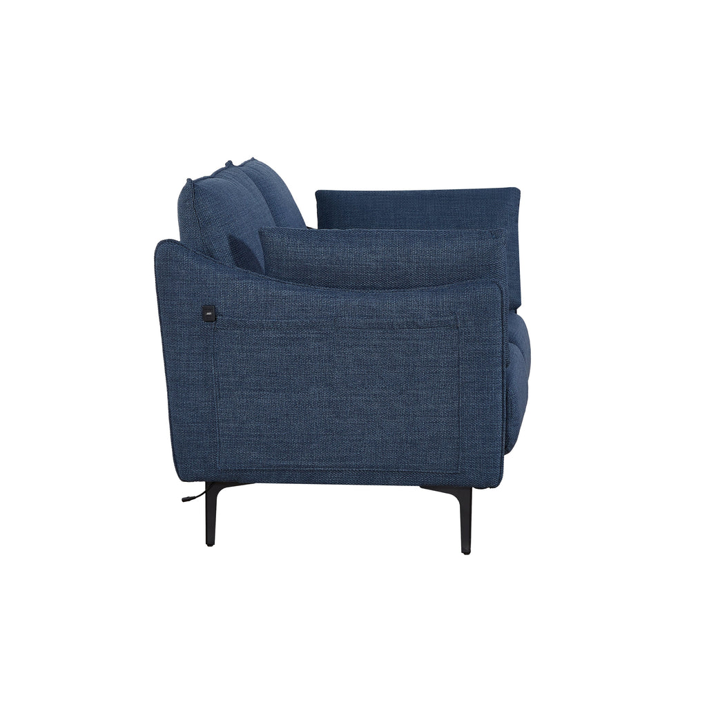 Christopher Knight Home - Canapé 2 places avec pieds en métal et coussins