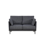 Christopher Knight Home - Canapé 2 places avec pieds en métal et coussins