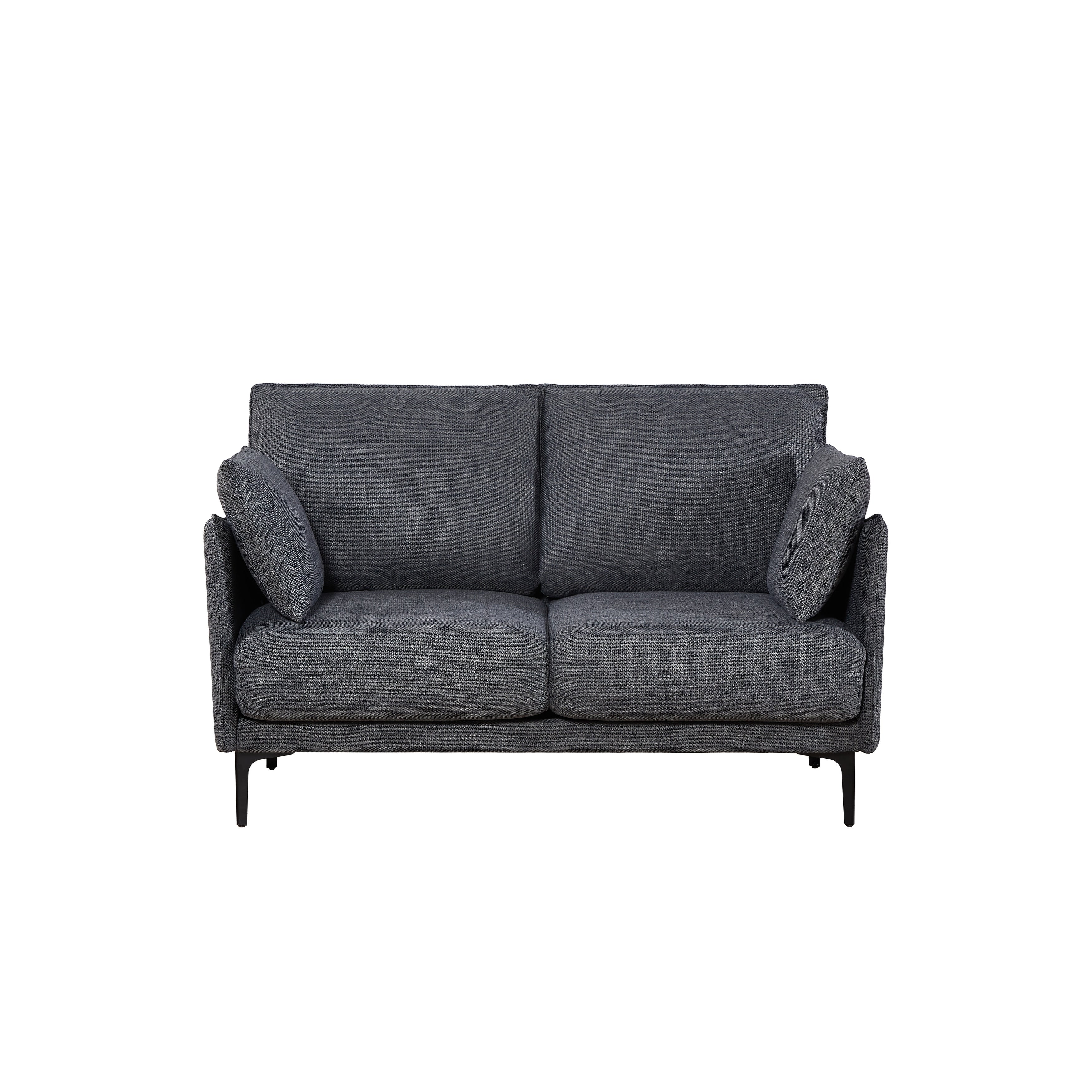 Christopher Knight Home - Canapé 2 places avec pieds en métal et coussins