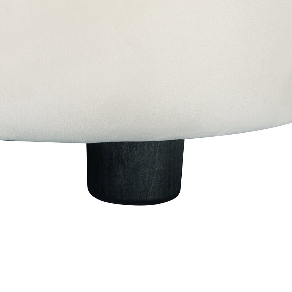 Christopher Knight Home - Canapé incurvé sculptural Allegra de 87 pouces