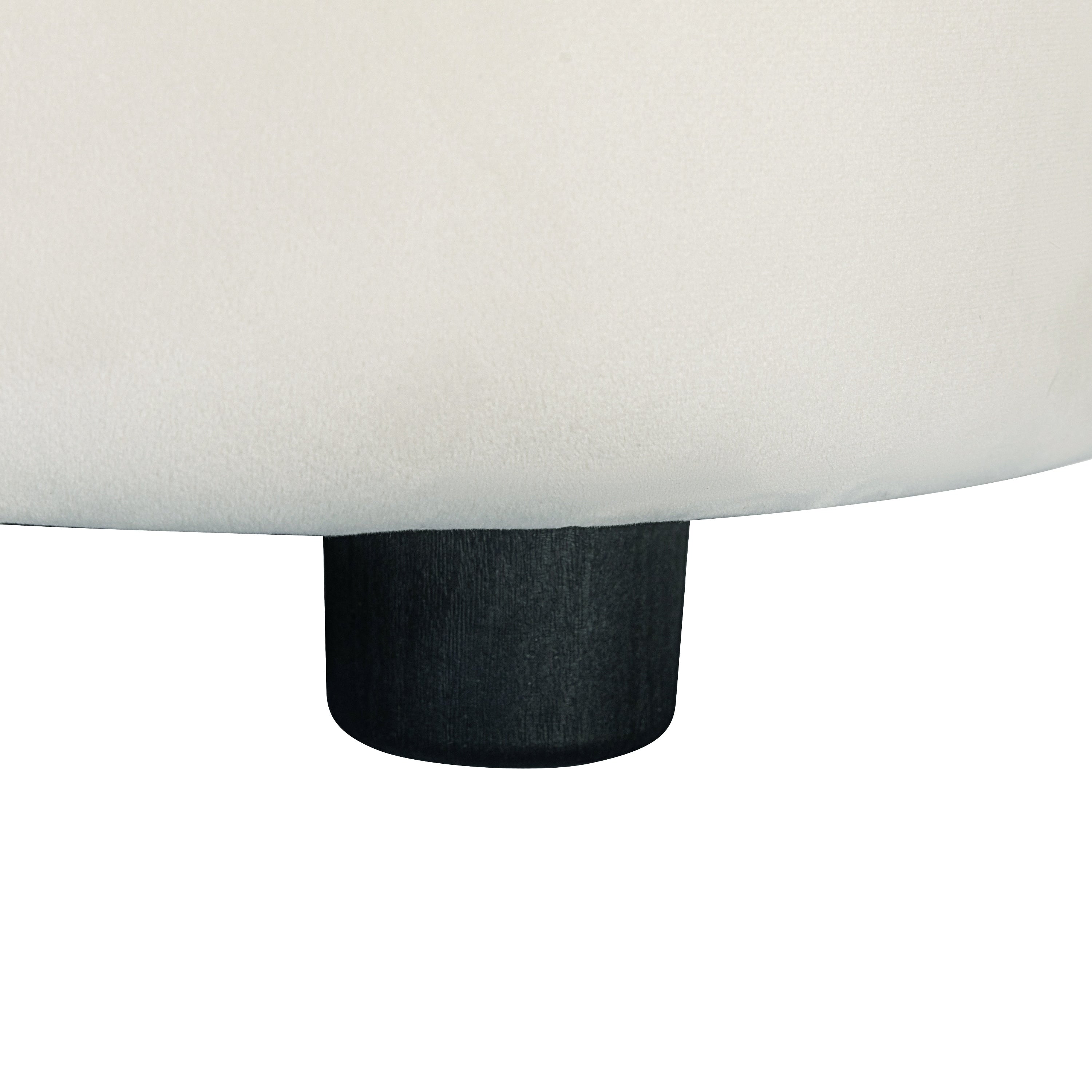 Christopher Knight Home - Canapé incurvé sculptural Allegra de 87 pouces