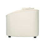 Christopher Knight Home - Canapé incurvé sculptural Allegra de 87 pouces