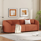 Christopher Knight Home - Canapé incurvé sculptural Allegra de 87 pouces