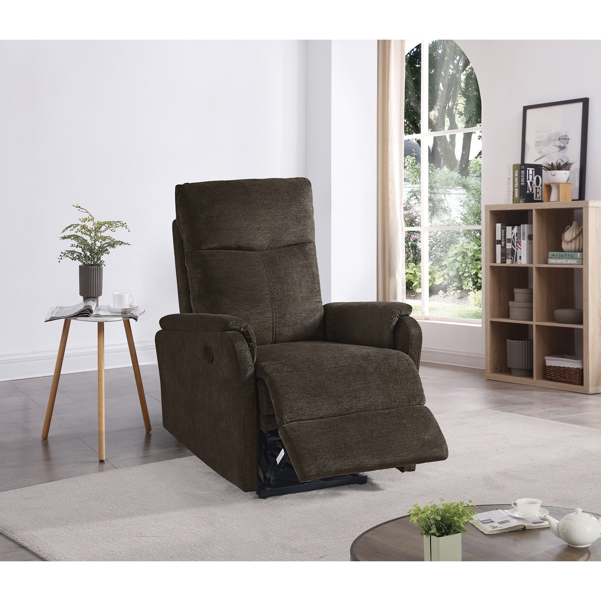 Christopher Knight Home - Fauteuil inclinable électrique Hudson avec chargement USB