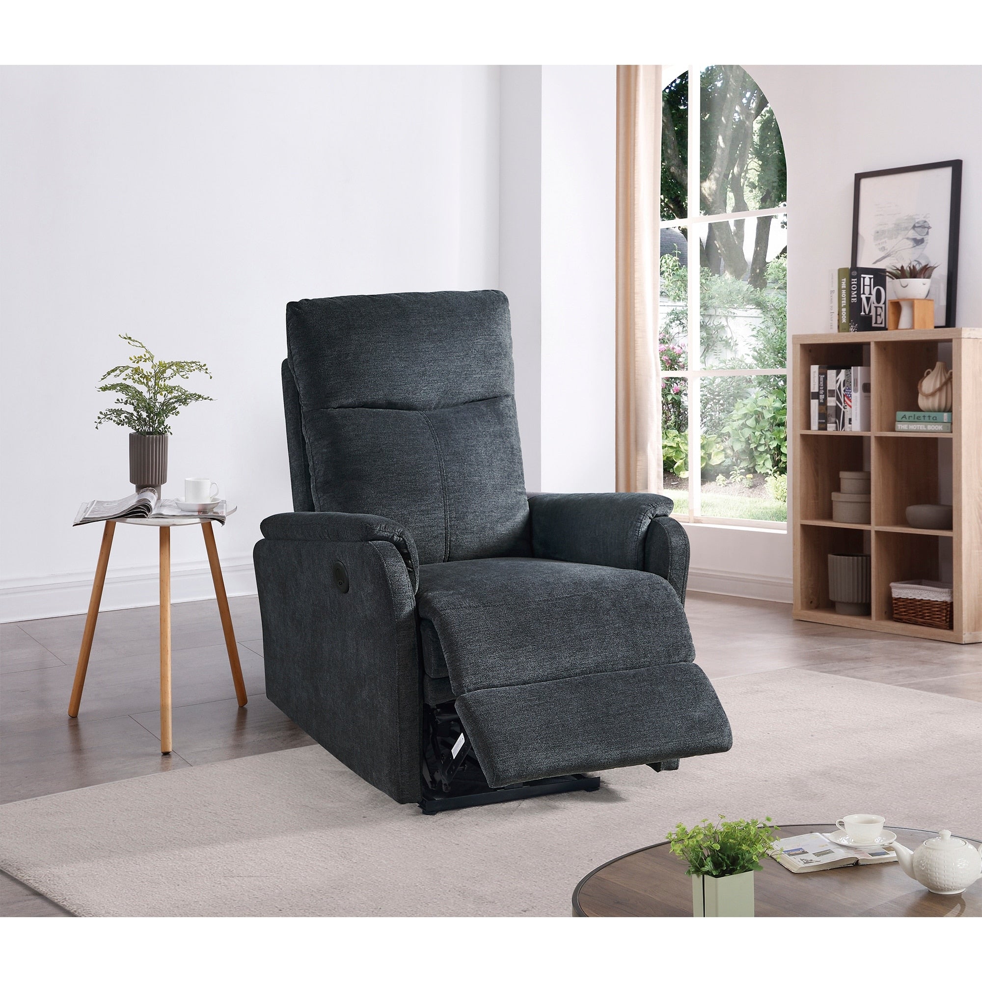 Christopher Knight Home - Fauteuil inclinable électrique Hudson avec chargement USB