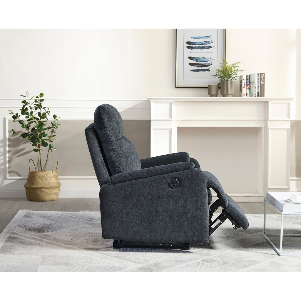 Christopher Knight Home - Fauteuil inclinable électrique Hudson avec chargement USB