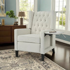 Christopher Knight Home - Fauteuil inclinable manuel Isabella avec table pliable et ports USB