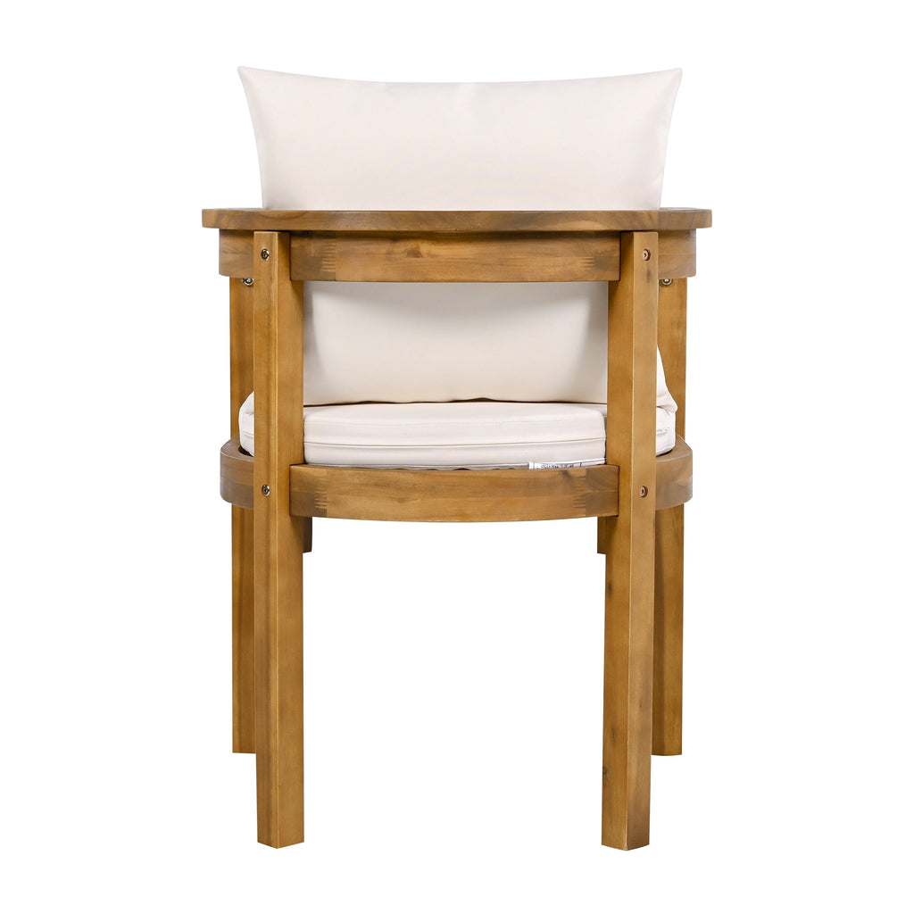 Christopher Knight Home - Ensemble de salle à manger d'extérieur Porter en bois d'acacia 7 pièces