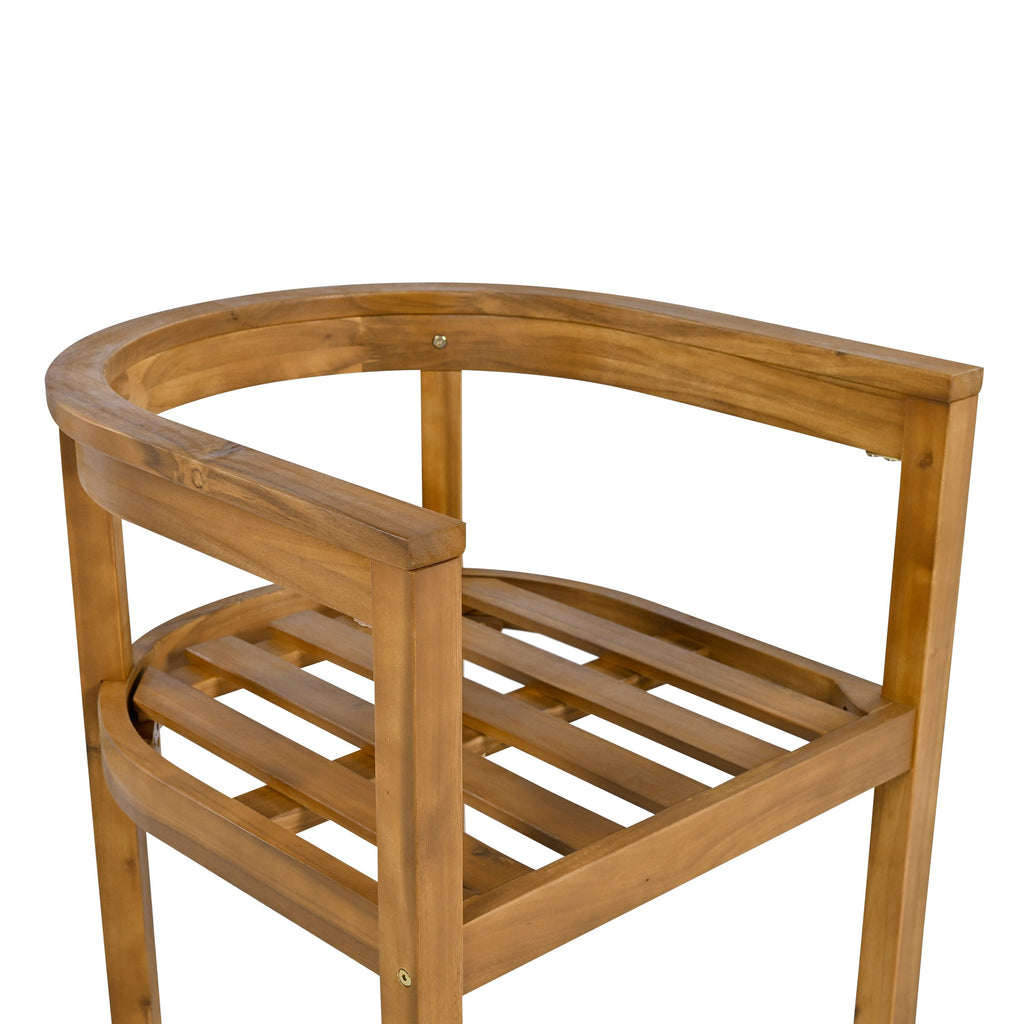 Christopher Knight Home - Ensemble de salle à manger d'extérieur Porter en bois d'acacia 7 pièces