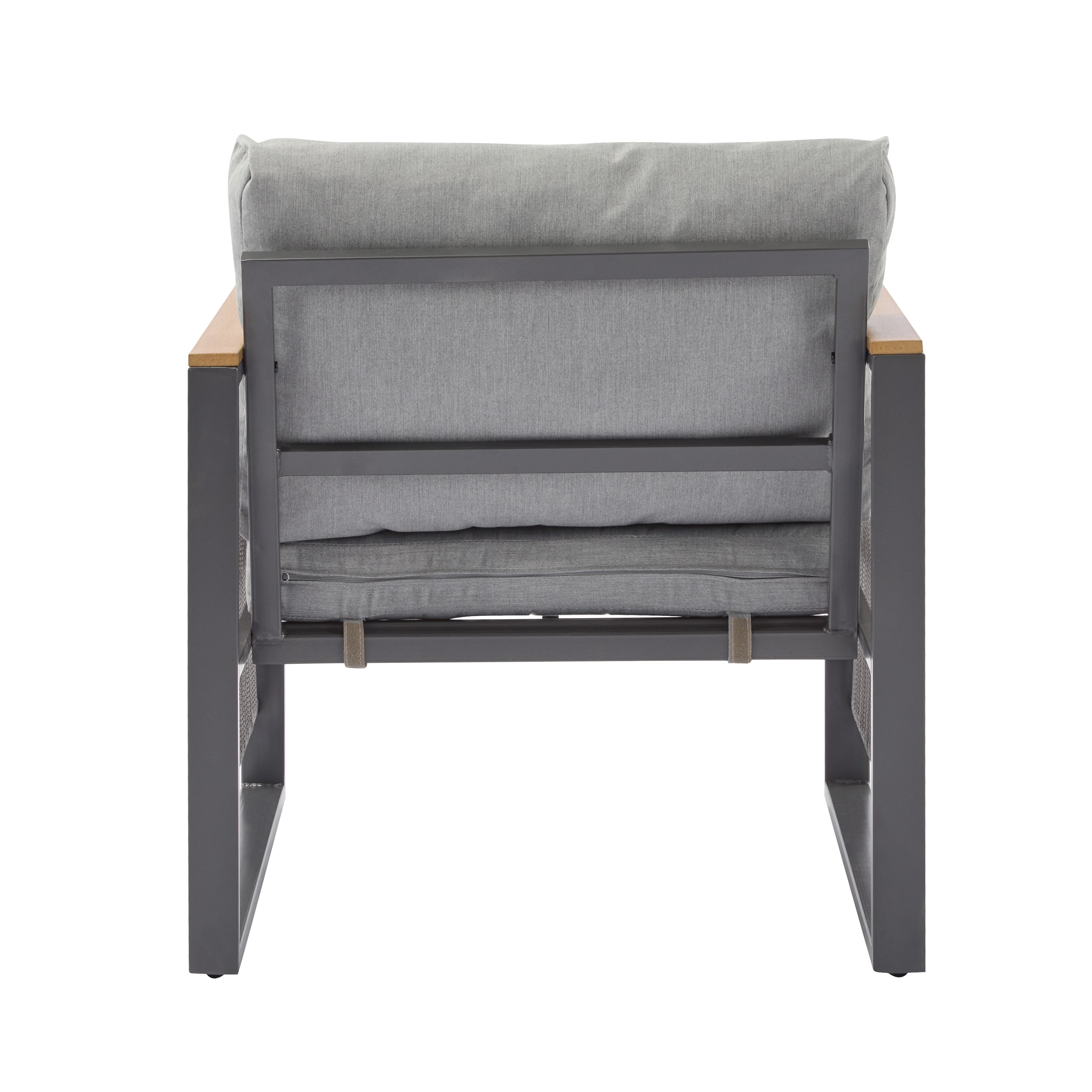 Christopher Knight Home - Ensemble de salon de jardin en métal Lila, 4 pièces