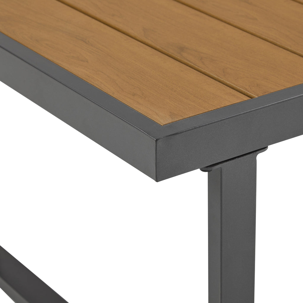 Christopher Knight Home - Ensemble de salon de jardin en métal Lila, 4 pièces